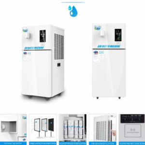 Air to water generator 50L/D with Hot & Cold Water Dispenser